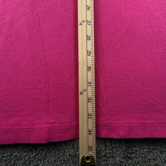 Ralph Lauren Sport Women XS Pink Dress Short Sleeve Cotton Knit Adult Pullover - Picture 3 of 9